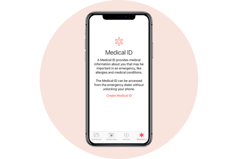 medical id apple iphone