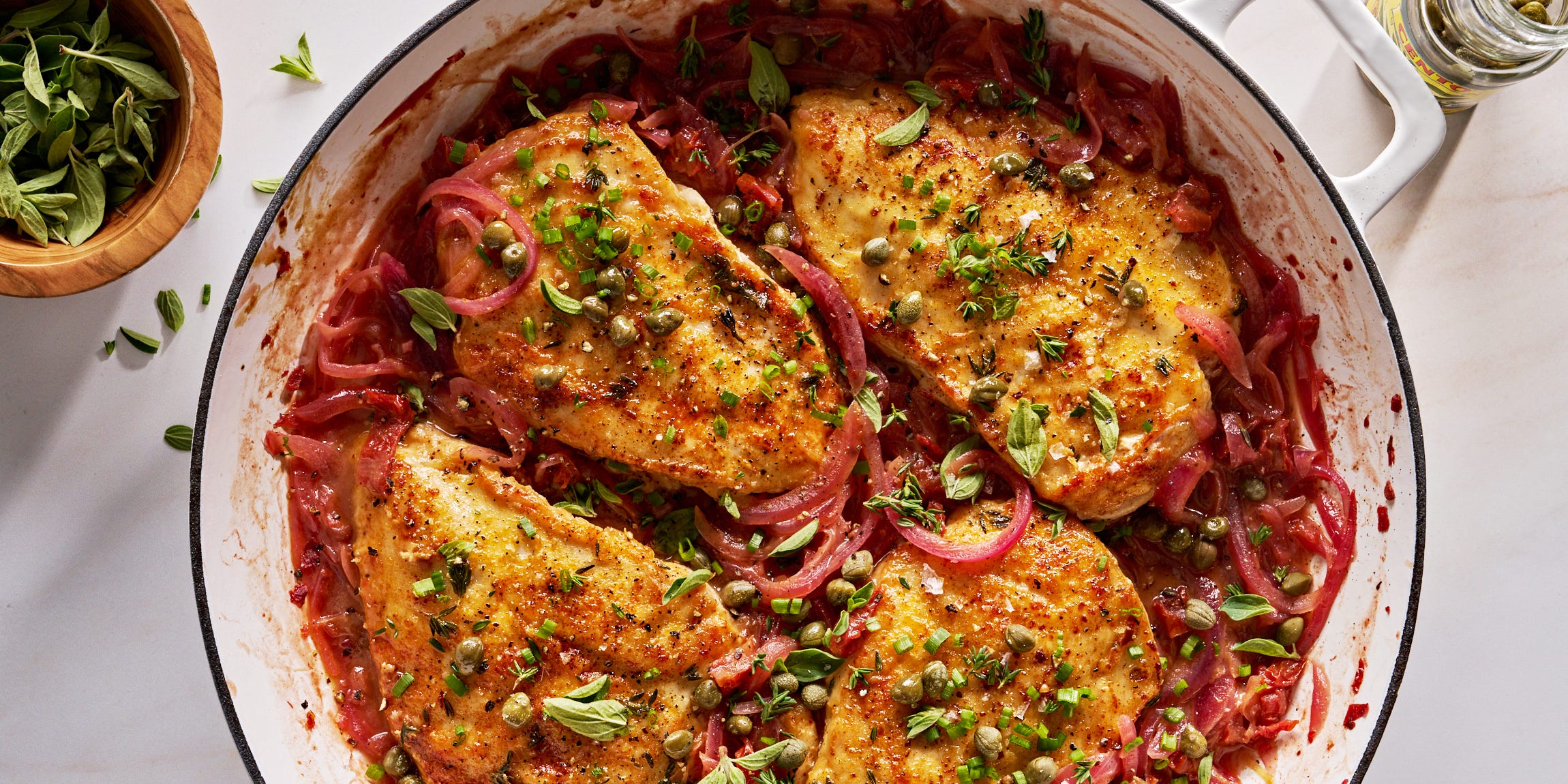 This One-Pot Mediterranean Chicken Is Ready In Under An Hour