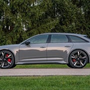 audi rs 6 avant nardo gray side