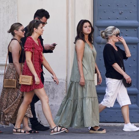 Selena Gomez out in Italy