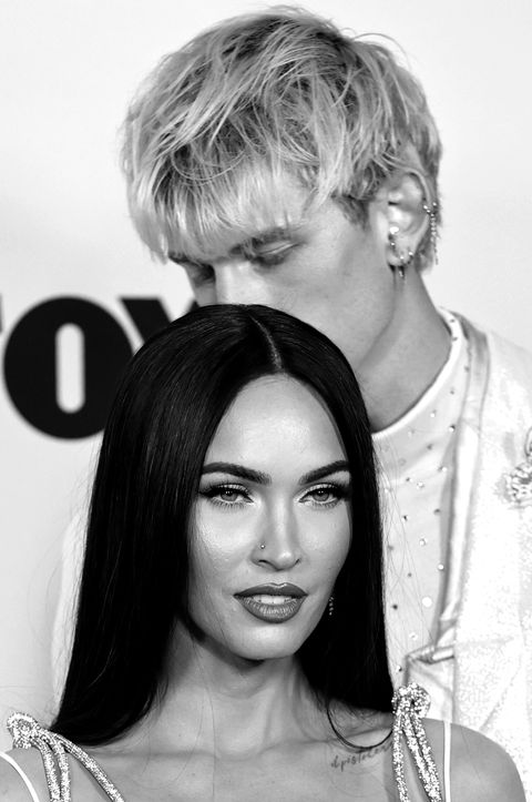 Megan Fox And Machine Gun Kelly Matched In Barbie Pink At The Iheartradio Music Awards Digital