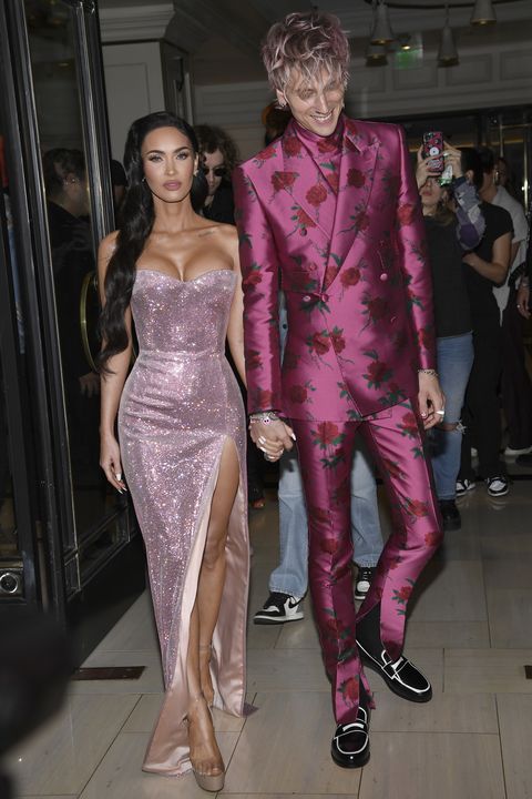 megan fox and machine gun kelly at the world premiere of good mourning