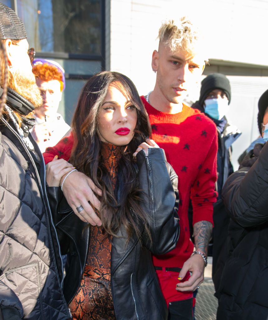 Megan Fox Is Reportedly A Little Hesitant About Marrying Machine Gun Kelly Right Now Flipboard