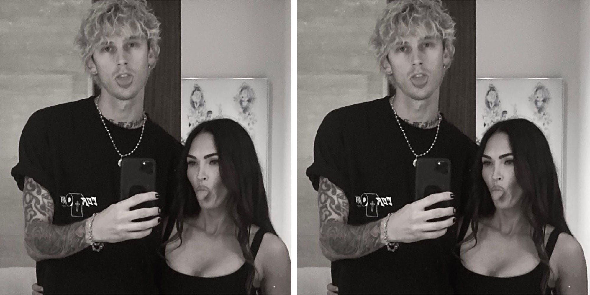 Machine Gun Kelly and Megan Fox Go Instagram Official With an Abs Shot and Intense Caption Machine Gun Kelly and Megan Fox Go Instagram Official With an Abs Shot and Intense Caption