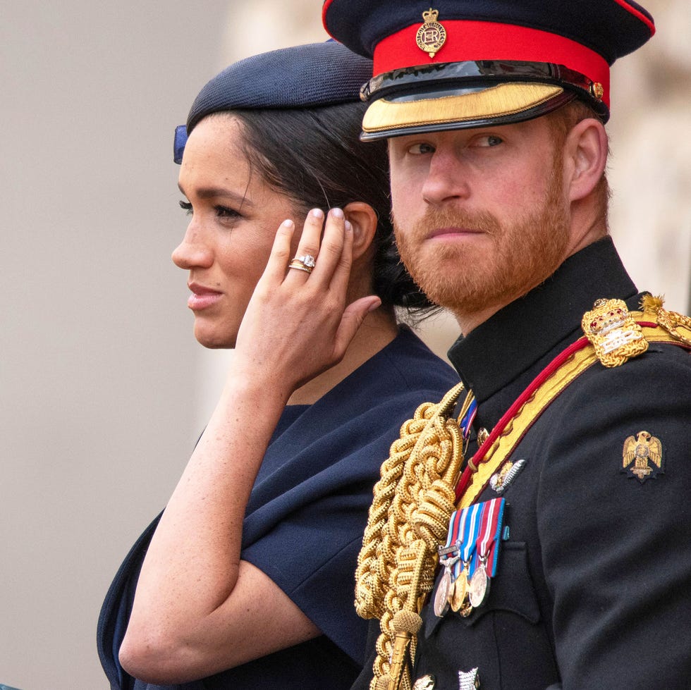 Meghan Markle and Prince Harry at Trooping the Colour