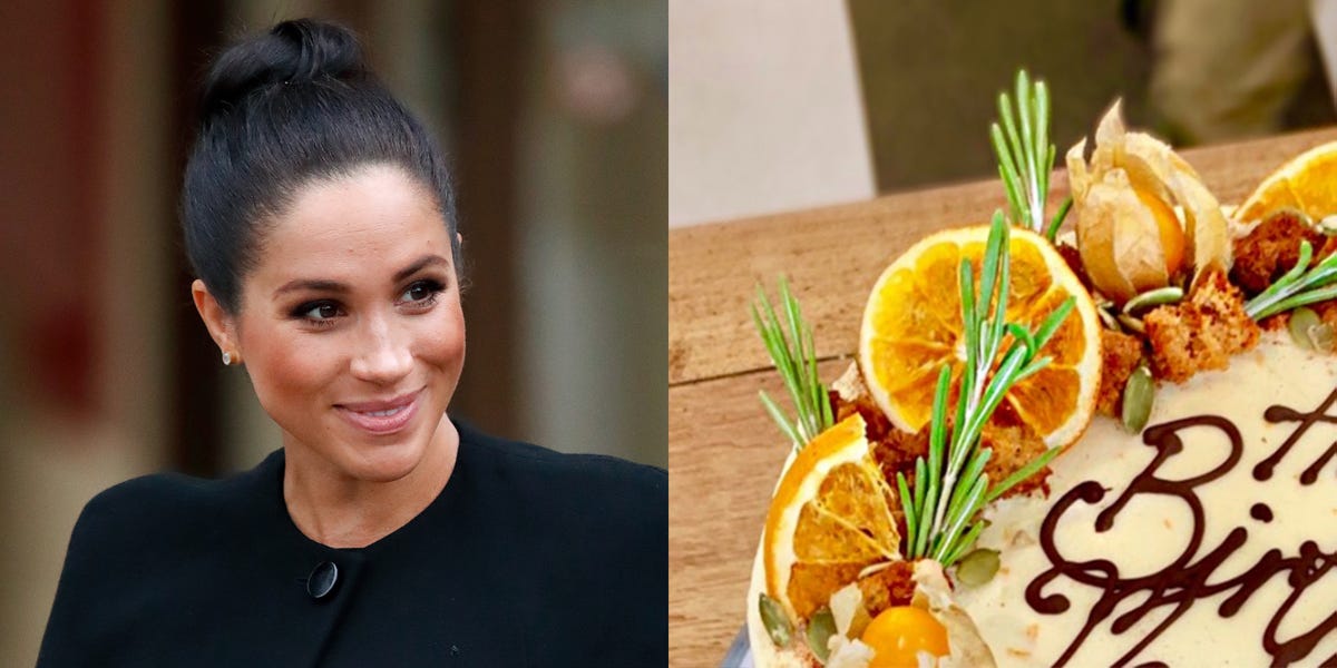 Meghan Markle's Birthday Carrot Cake Is Total Perfection