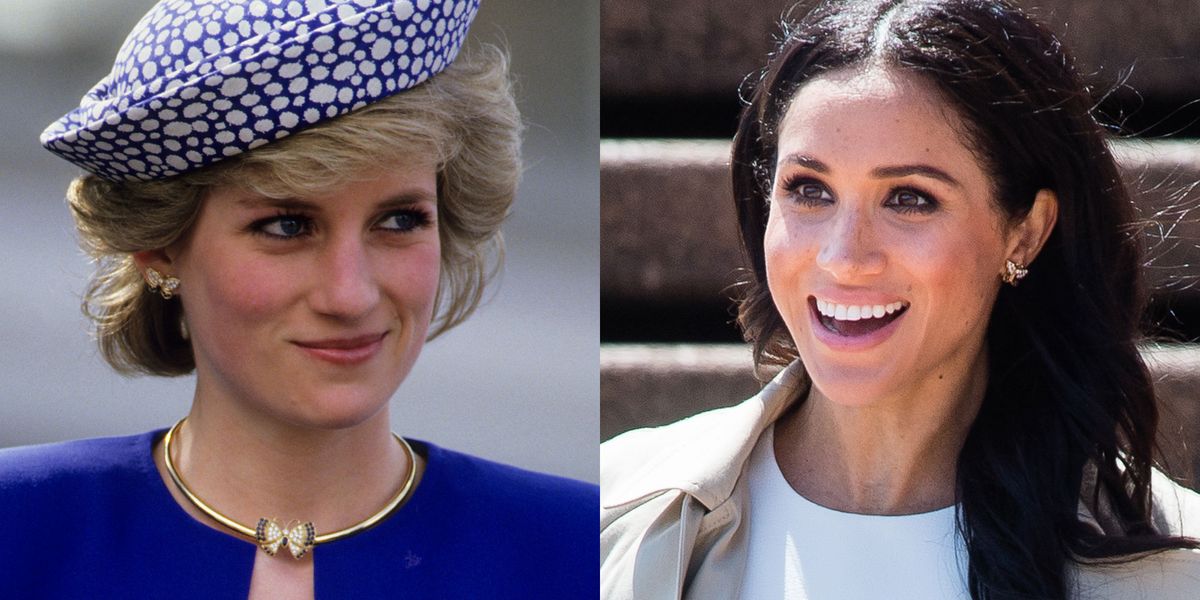 Meghan Markle Wears Princess Diana's Earrings to Pay Tribute After ...