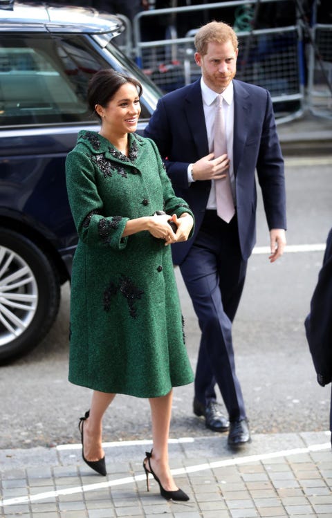 Meghan Markle en Prins Harry bij de Commonwealth Day bij Canada House Meghan Markle en Prins Harry bij de Commonwealth Day bij Canada House