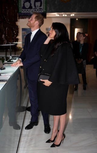 the duke and duchess of sussex sign a book of condolence at new zealand house