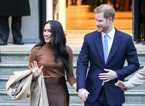 the duke and duchess of sussex visit canada house