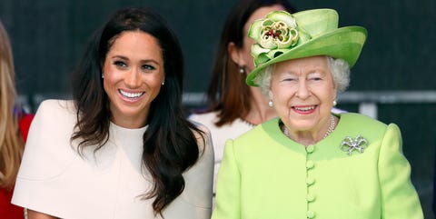 The Duchess Of Sussex Undertakes Her First Official Engagement With Queen Elizabeth II