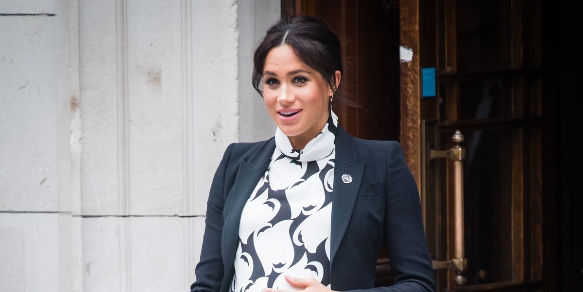 Meghan Markle Jokes About Her Baby Kicking at International Women's Day ...