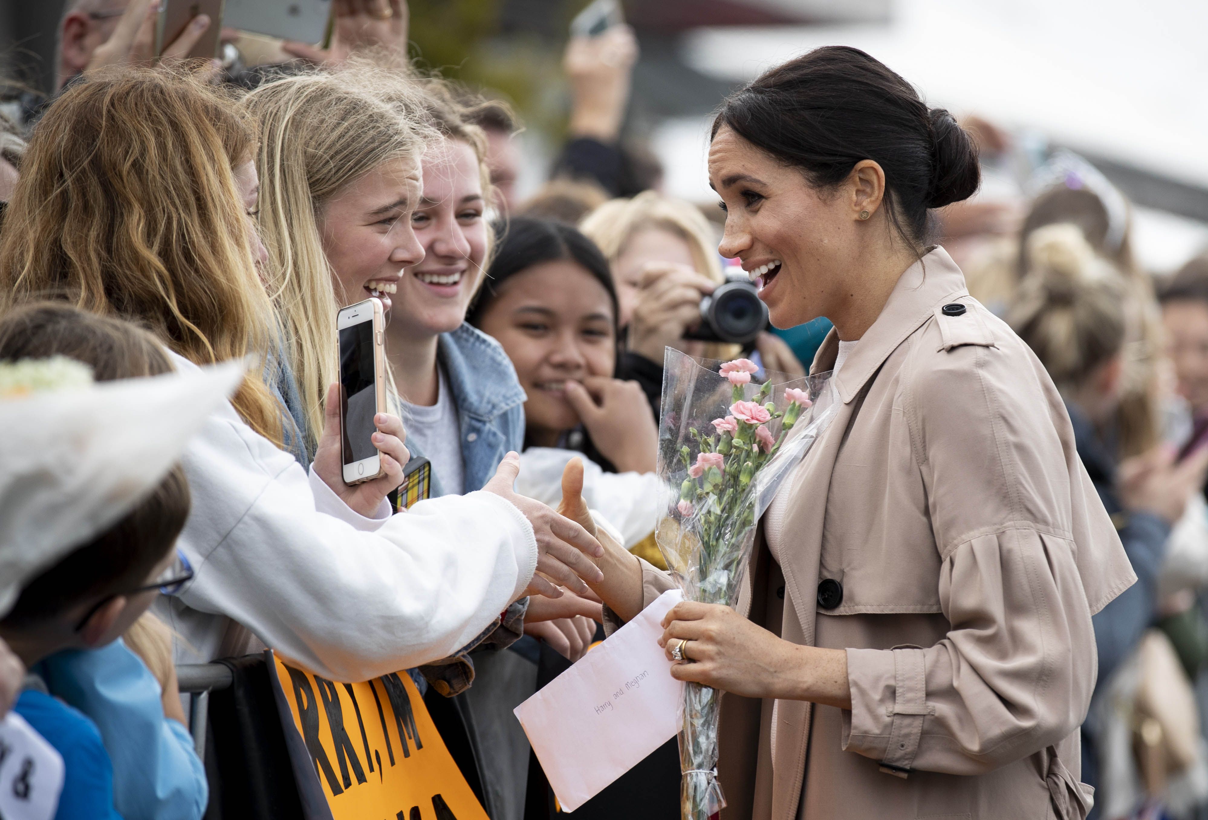 2019 year - Meghan Markle’s sweet reunion with fan she used to speak to on social media 2019 year