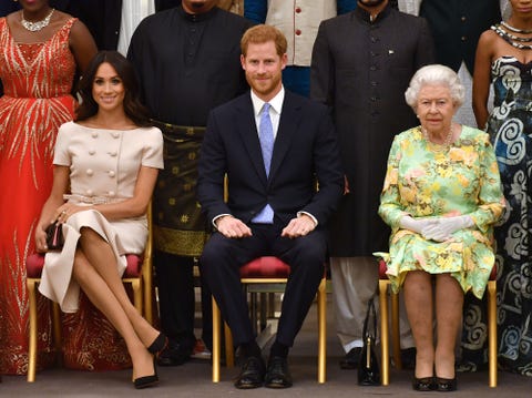 her majesty hosts the final queen's young leaders awards ceremony