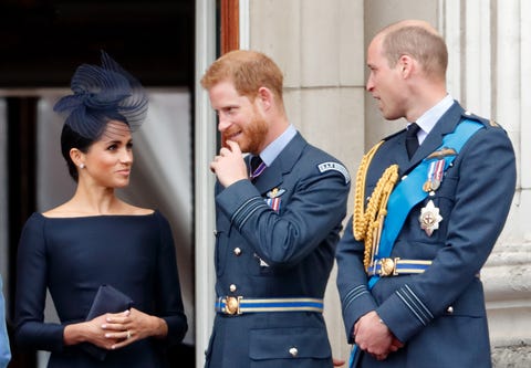 members of the royal family attend events to mark the centenary of the raf