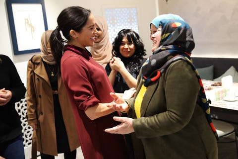 Meghan Markle's Surprise Visit to the Hubb Community Kitchen to