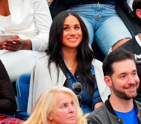 meghan markle at the 2019 us open tennis championships