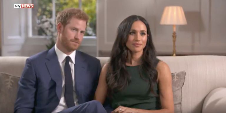 Image for the royal wedding prince harry meghan markle interview