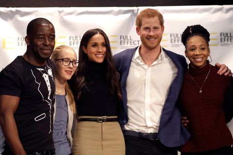 Harry and Meghan at Nottingham Academy