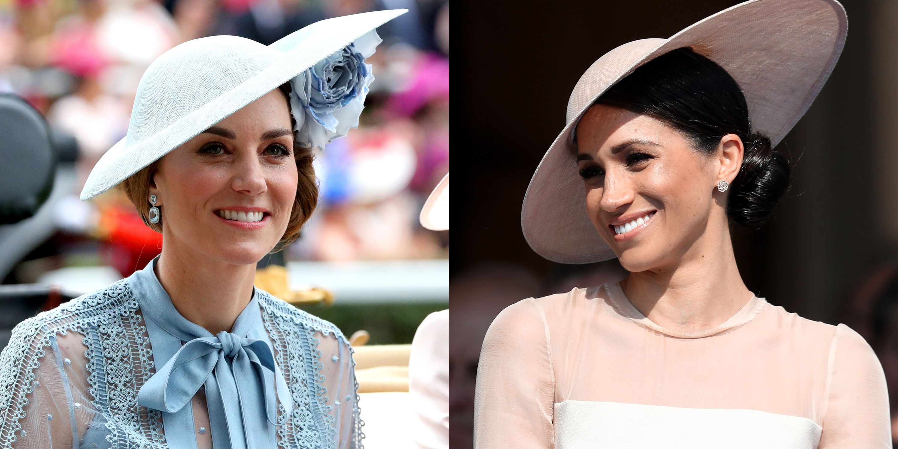 Kate Middleton Wore The Same Hat As Meghan Markle At Royal Ascot 2019