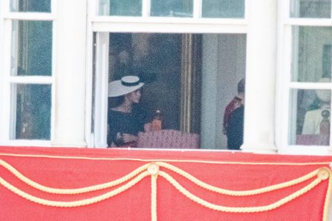 meghan markle at trooping the colour