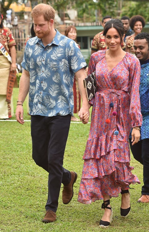 Meghan Markle just rocked a colourful pom pom dress and it's our fave ...