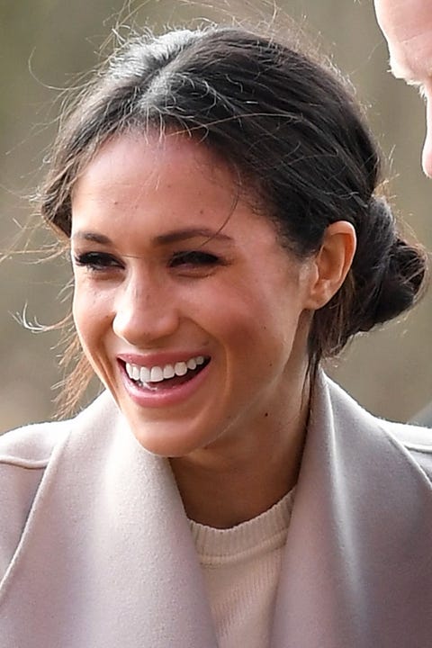 Meghan Markle Didn't Wear a Hairnet Over Her Bun 