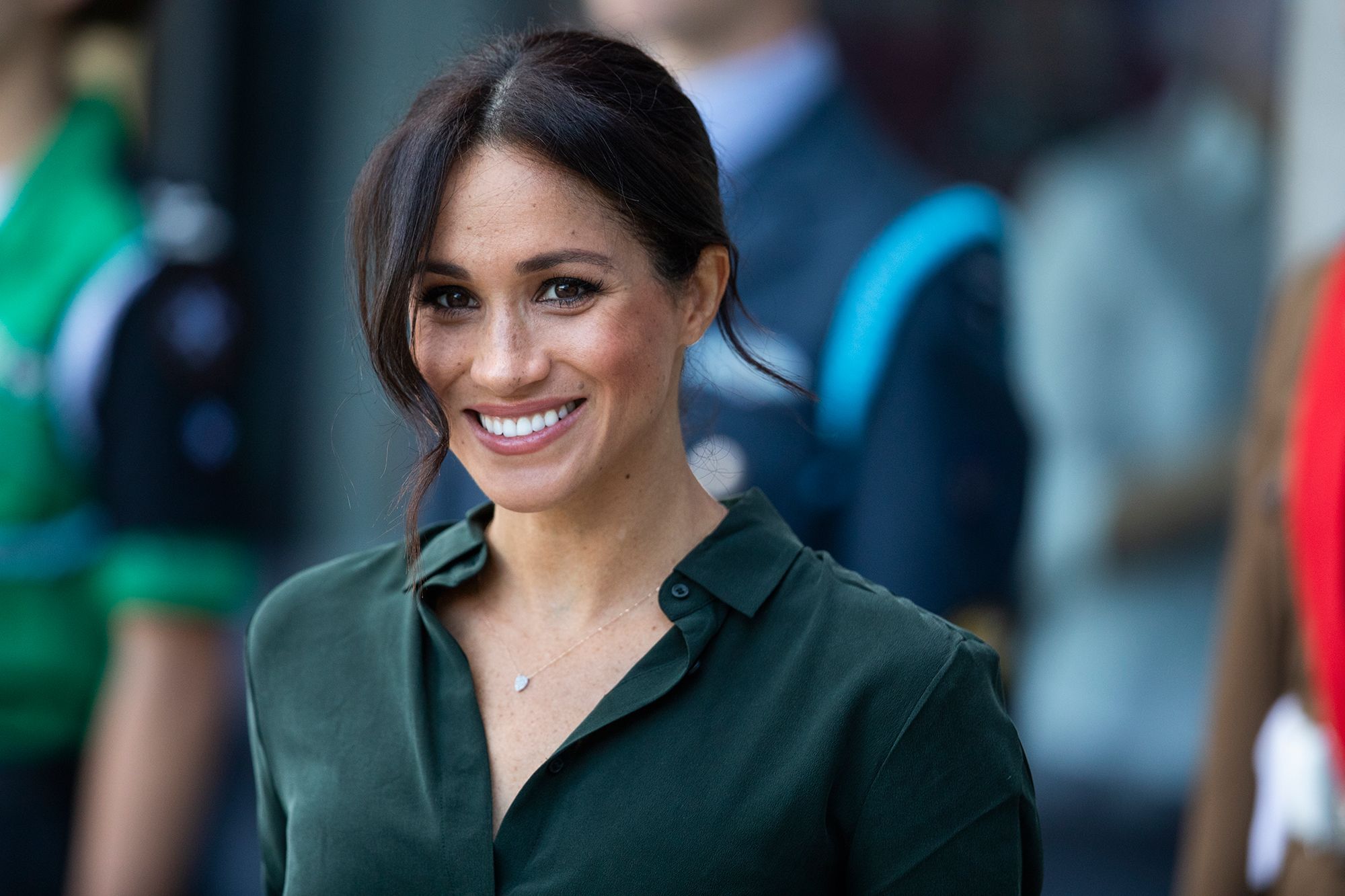 meghan markle peplum top