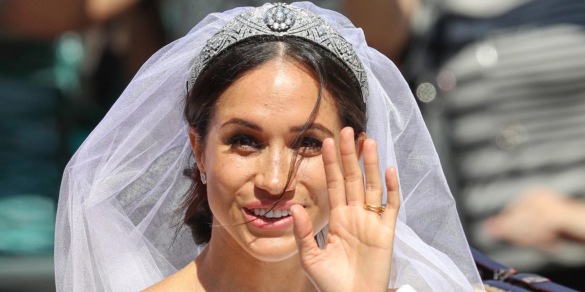 Meghan Markle Royal Wedding Day Hair Wedding Hair