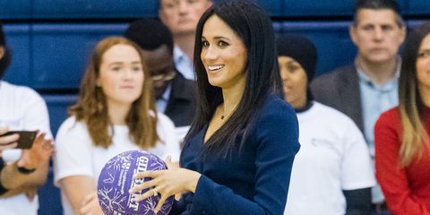 Meghan Markle just schooled us on how to play sport in heels