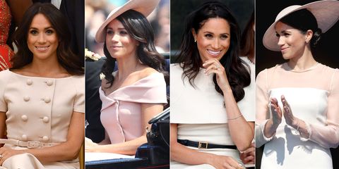 Meghan Markle nude and neutral clothing