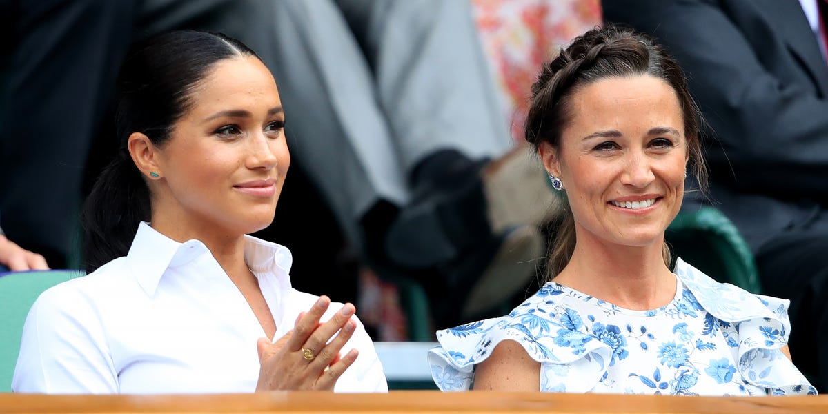 Pippa Middleton at Wimbledon with Kate Middleton and Pippa Middleton at Wimbledon with Kate Middleton and