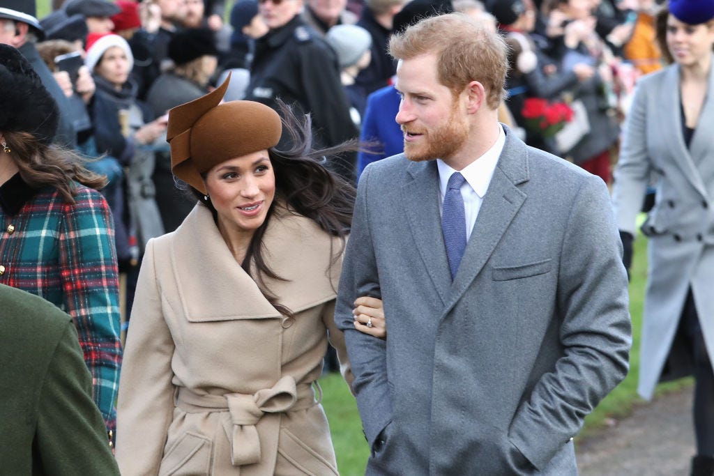 Prince Harry and Meghan Markle Meghan had a 'fantastic' Christmas