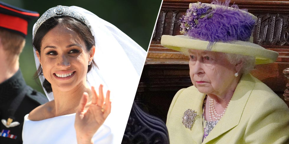 Meghan Markle Did Curtsy to Queen Elizabeth at the Royal Wedding