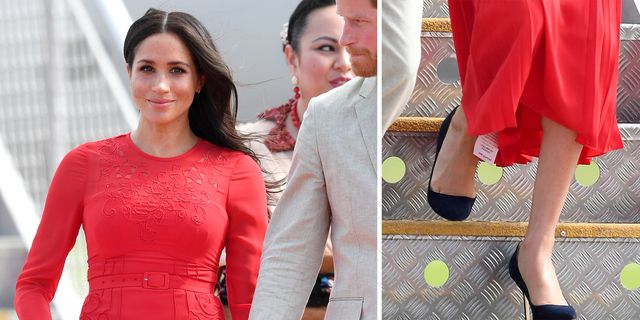 Meghan Markle accidentally left the tag on her dress and we've all been ...