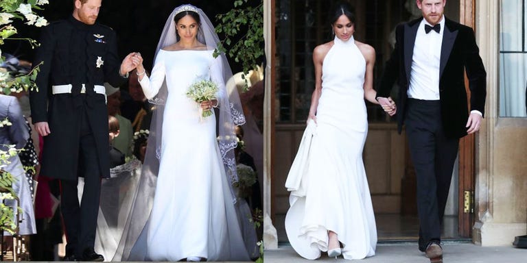 Which of Meghan Markle's Wedding Dresses Did You Like Better? - WSBuzz.com