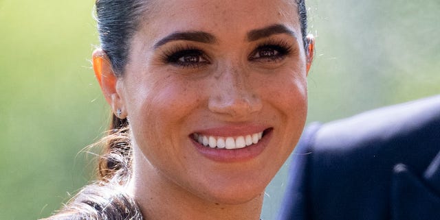 Meghan Markle shows off baby bump in previously unseen video