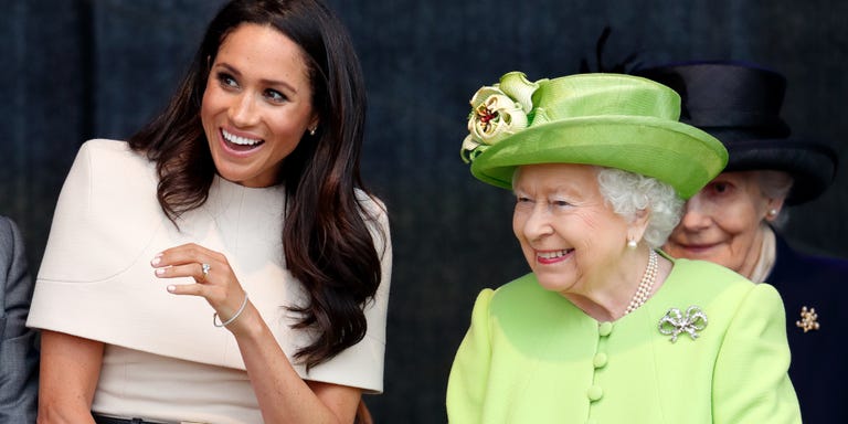 Image result for meghan markle and queen elizabeth