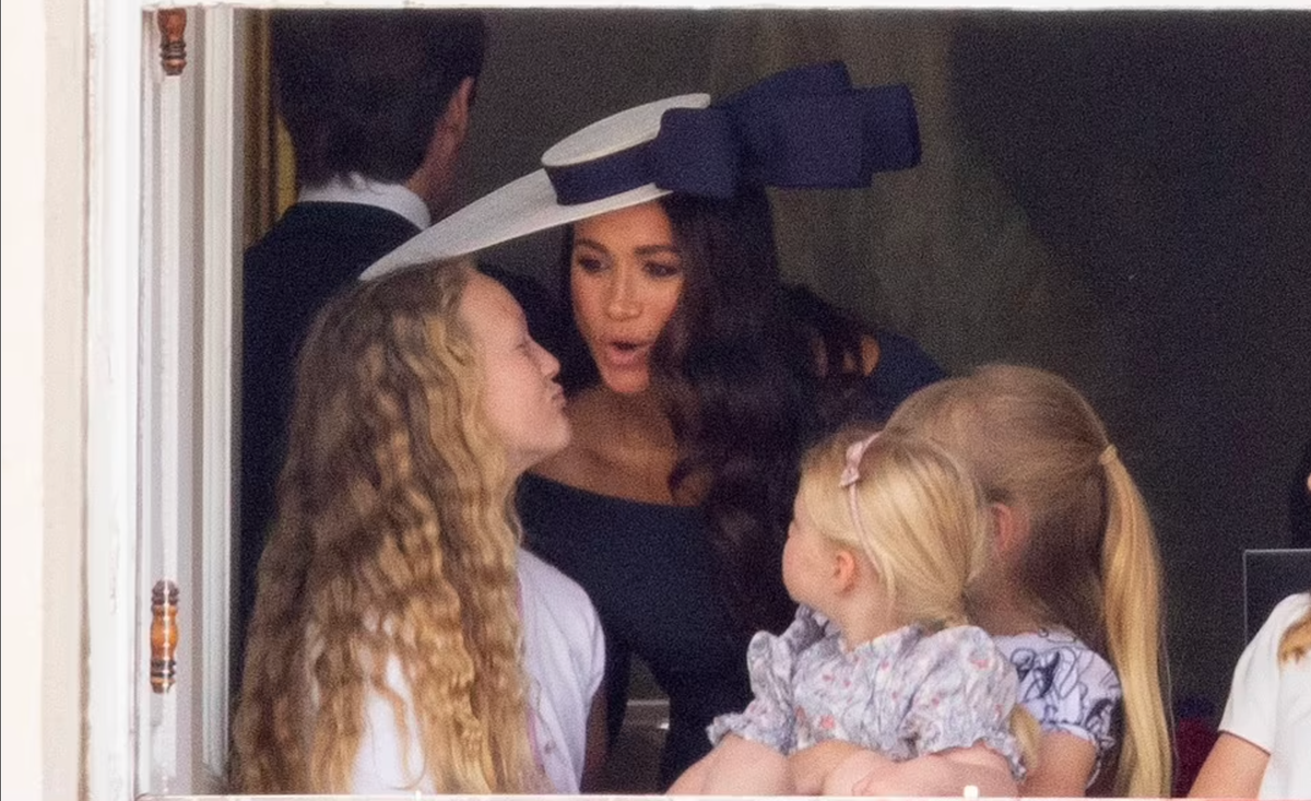 with dress and pamela in Trooping the Color