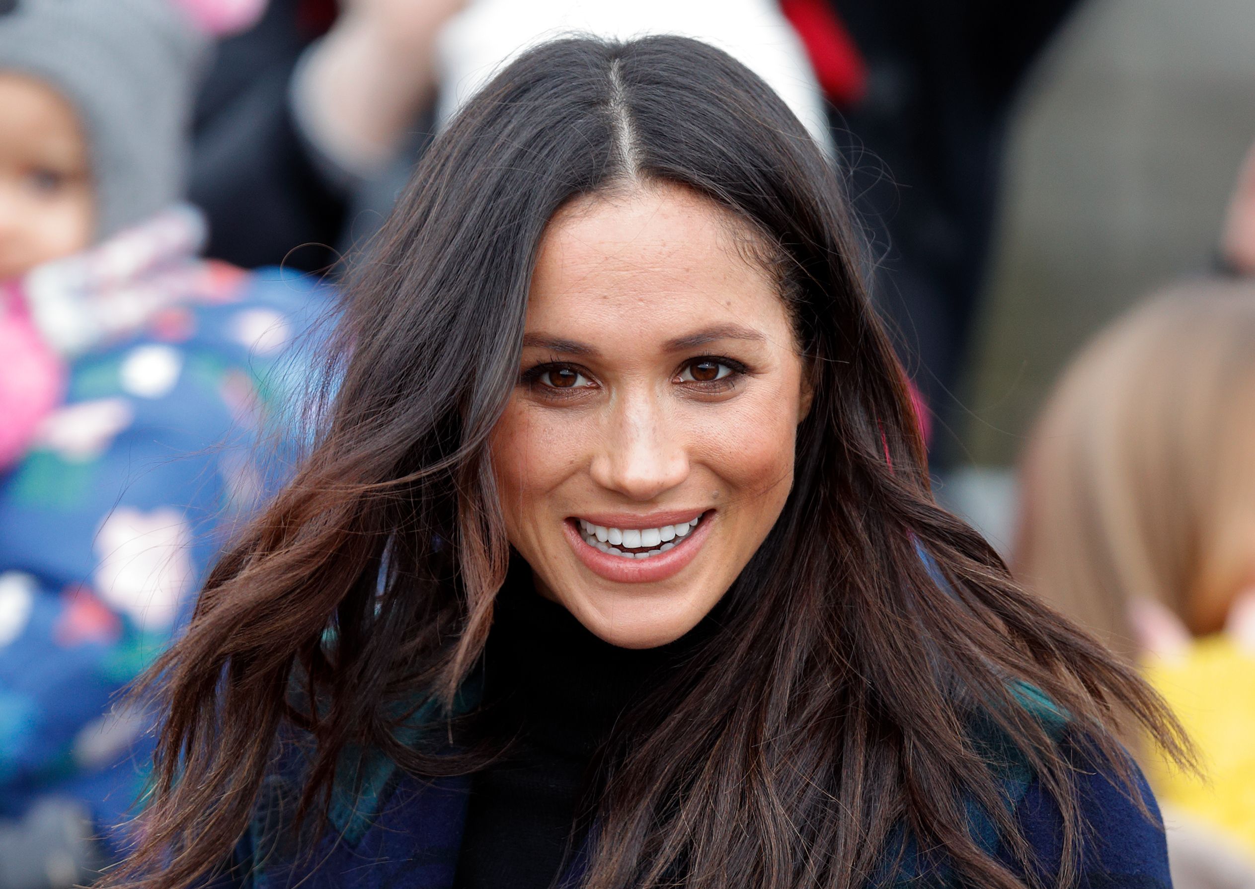 Meghan Markle Wears Gold Necklace With A Romantic Message