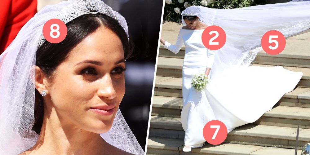 10 Things You Missed About Meghan Markle S Two Wedding Dresses