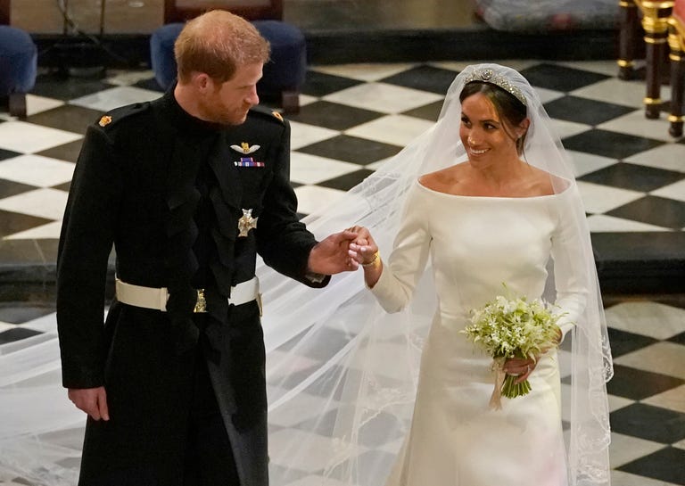 meghan wedding flowers