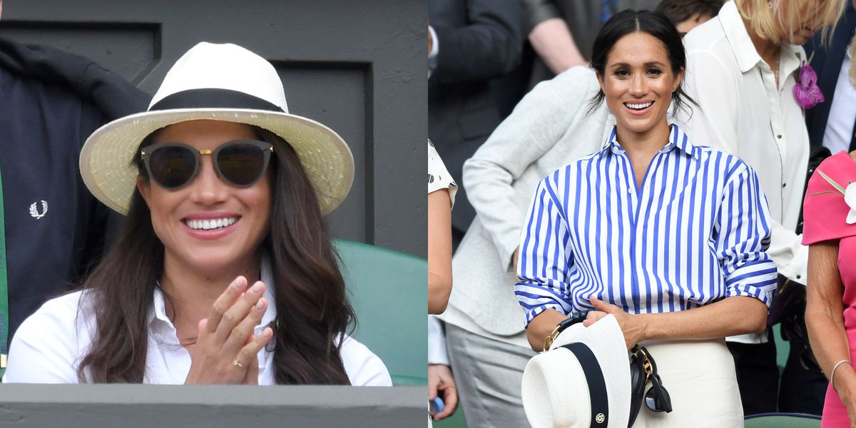 Meghan Markle Wasn T Allowed To Wear A Hat At Wimbledon Meghan Markle Fashion Rules