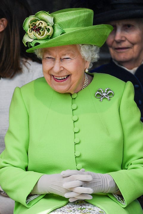 The Duchess Of Sussex Undertakes Her First Official Engagement With Queen Elizabeth II chester, england june 14 queen elizabeth ii sitts and laughs with meghan, duchess of sussex during a ceremony to open the new mersey gateway bridge on june 14, 2018 in the town of widnes in halton, cheshire, england meghan markle married prince harry last month to become the duchess of sussex and this is her first engagement with the queen during the visit the pair will open a road bridge in widnes and visit the storyhouse and town hall in chester photo by jeff j mitchellgetty images