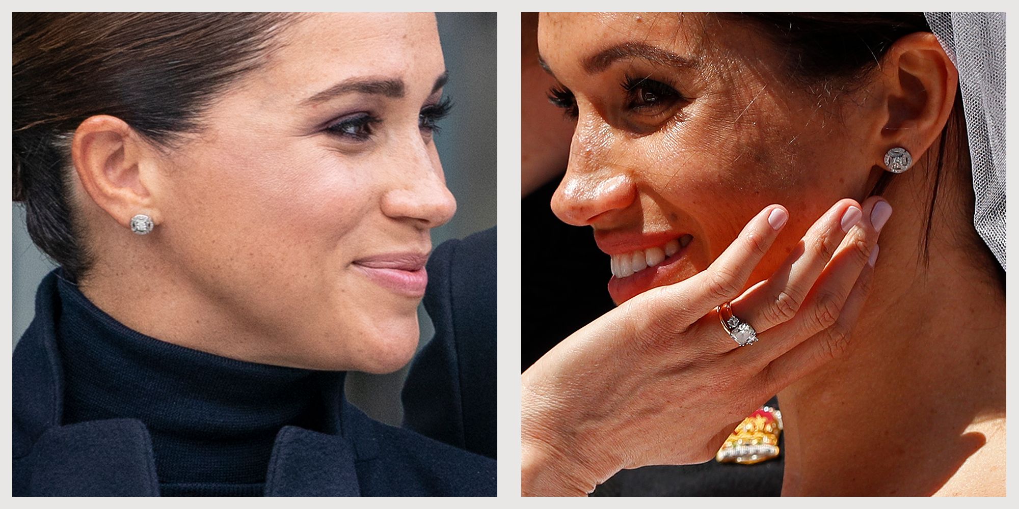 meghan markle wedding earrings cartier