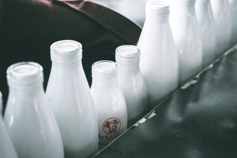 White, Plastic bottle, Milk, Water, Bottle, Dairy, Plastic, Raw milk, 