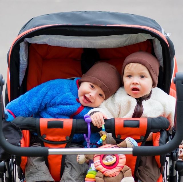 Entrada dinámica Culo 3 carros gemelares para bebés cómodos y prácticos