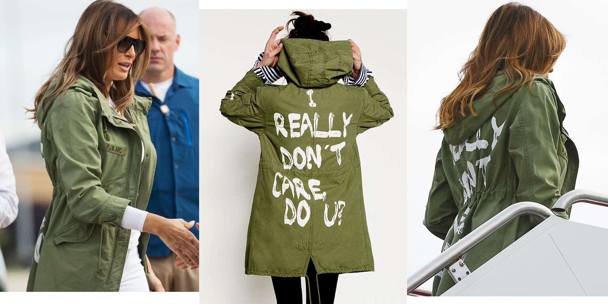 Melania Trump Admitted That She Wore Her I Really Don T Care Jacket To Send A Message