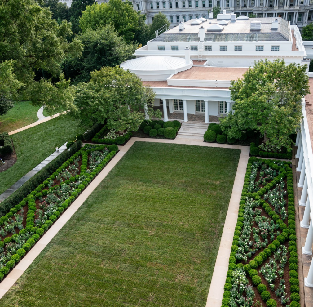 Twitter Is Not Impressed With Melania Trump’s New Rose Garden Design