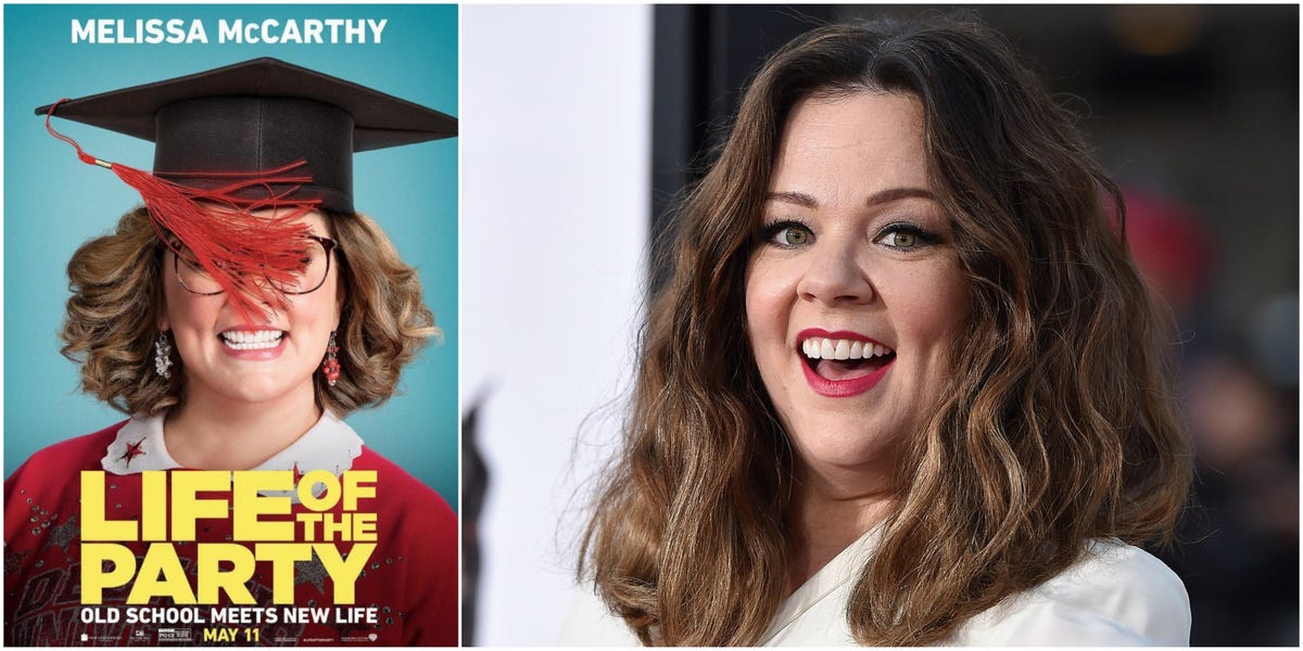 Melissa McCarthy New Movie Trailer Life Of The Party Movie Trailer